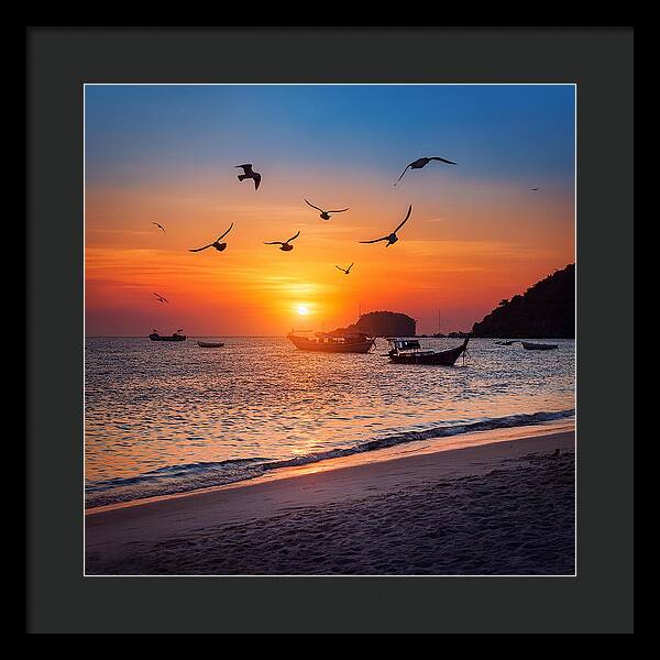 Twilight Soar - Framed Print