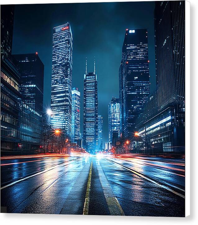 Urban Pulse - Canvas Print