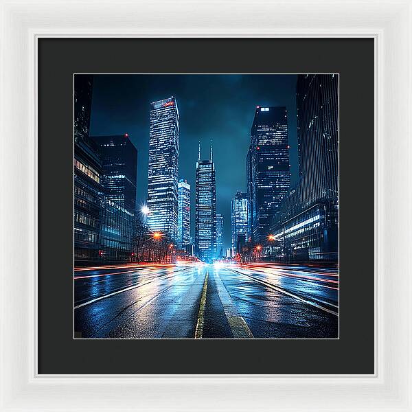 Urban Pulse - Framed Print