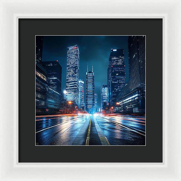 Urban Pulse - Framed Print