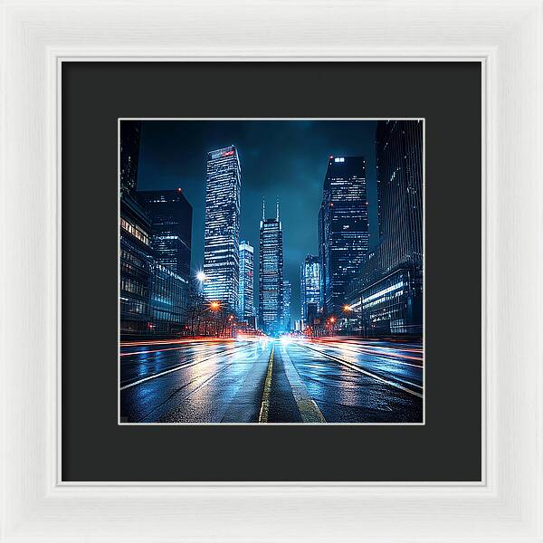 Urban Pulse - Framed Print