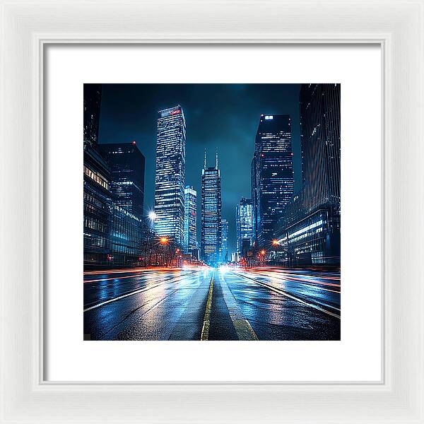 Urban Pulse - Framed Print