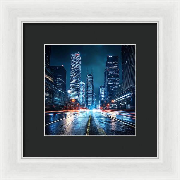 Urban Pulse - Framed Print