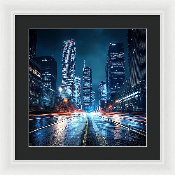 Urban Pulse - Framed Print