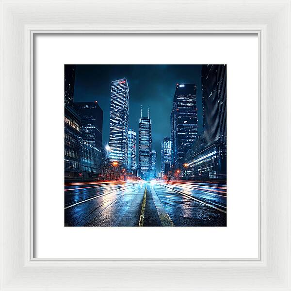 Urban Pulse - Framed Print