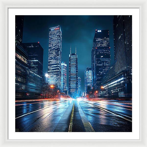 Urban Pulse - Framed Print