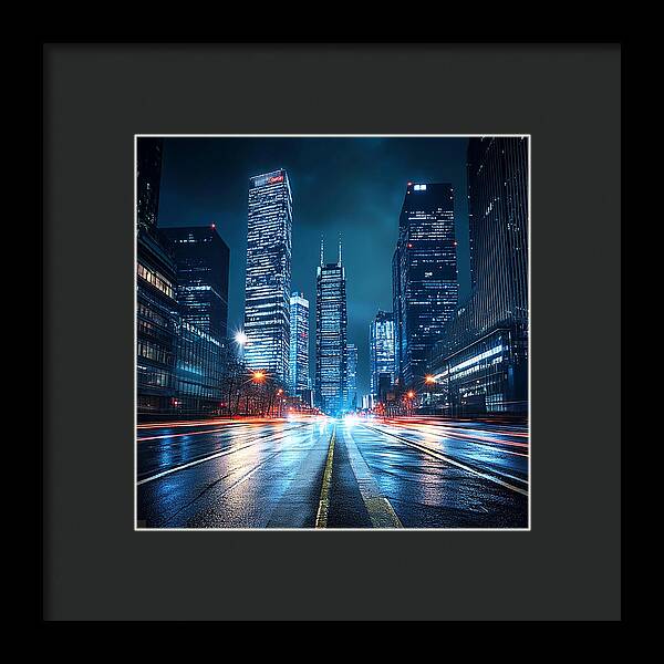 Urban Pulse - Framed Print