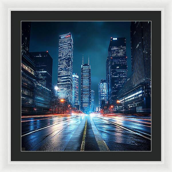 Urban Pulse - Framed Print