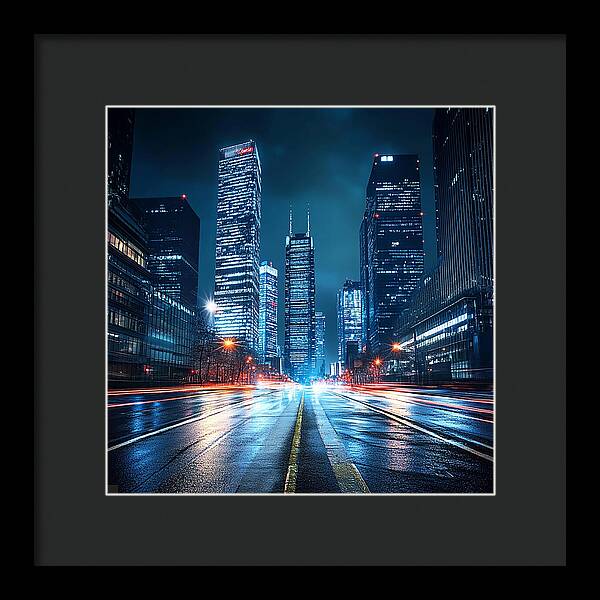 Urban Pulse - Framed Print