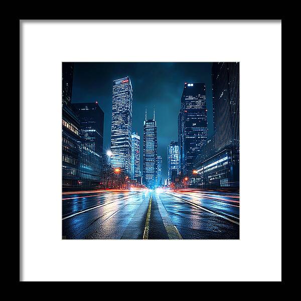 Urban Pulse - Framed Print