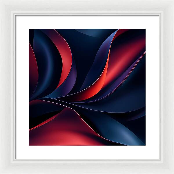 Velvet Waves - Framed Print