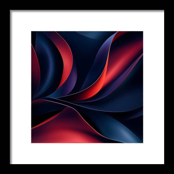 Velvet Waves - Framed Print