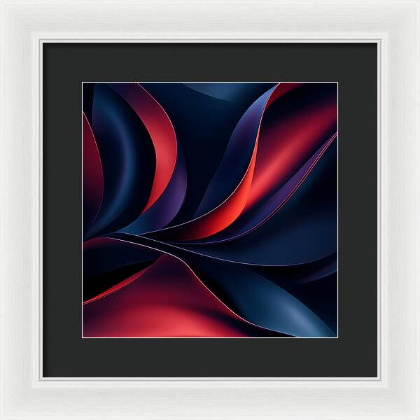 Velvet Waves - Framed Print