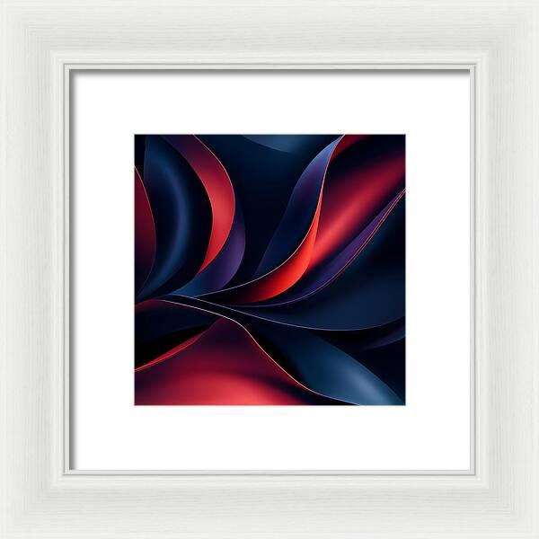 Velvet Waves - Framed Print