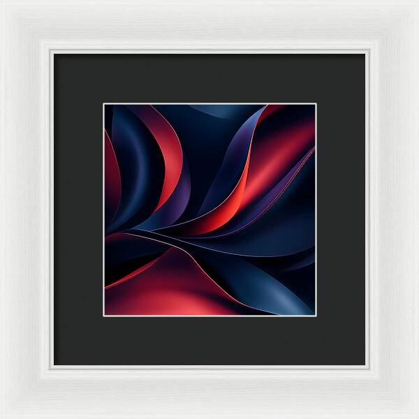 Velvet Waves - Framed Print