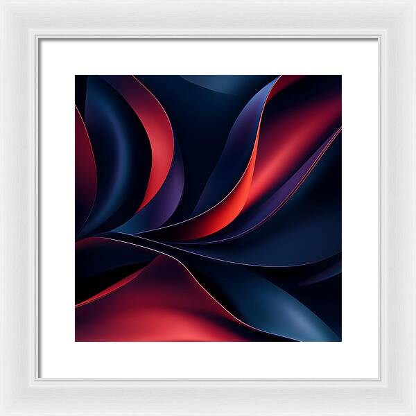 Velvet Waves - Framed Print