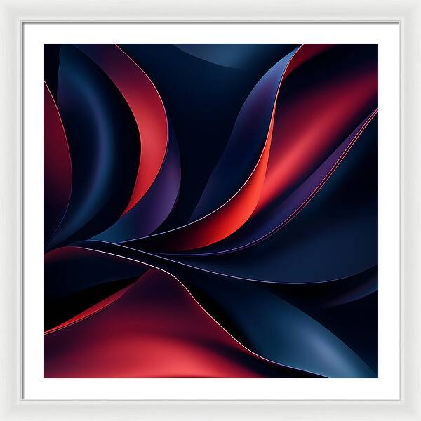 Velvet Waves - Framed Print