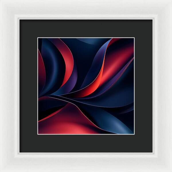 Velvet Waves - Framed Print