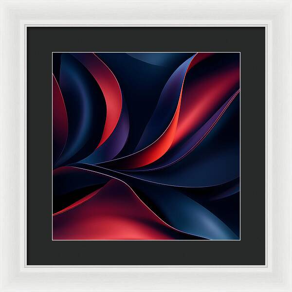 Velvet Waves - Framed Print