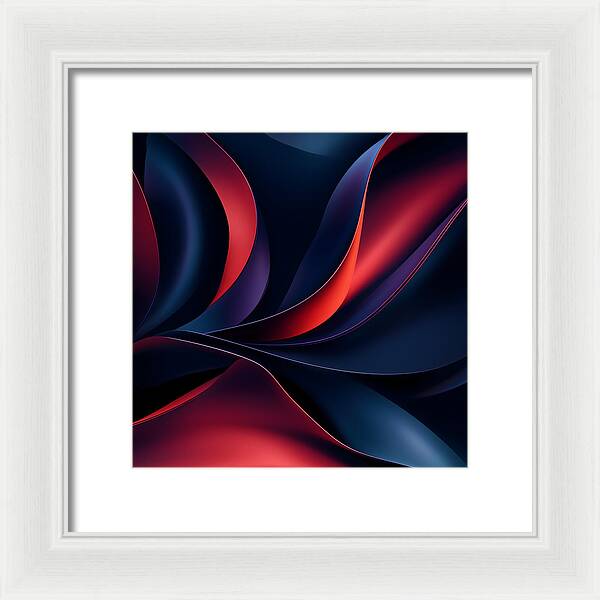 Velvet Waves - Framed Print