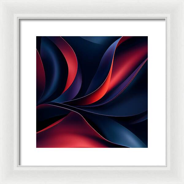 Velvet Waves - Framed Print