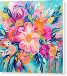 Switch Vibrant Floral Fusion - Canvas Print 3 image