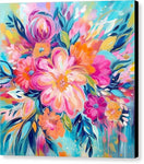 Switch Vibrant Floral Fusion - Canvas Print 2 image