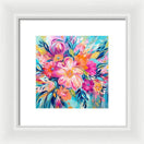 Switch Vibrant Floral Fusion - Framed Print 3 image