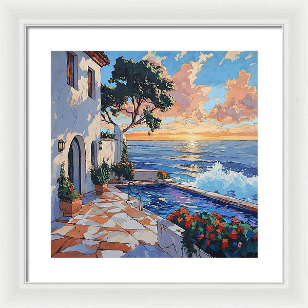 Villa Vista - Framed Print