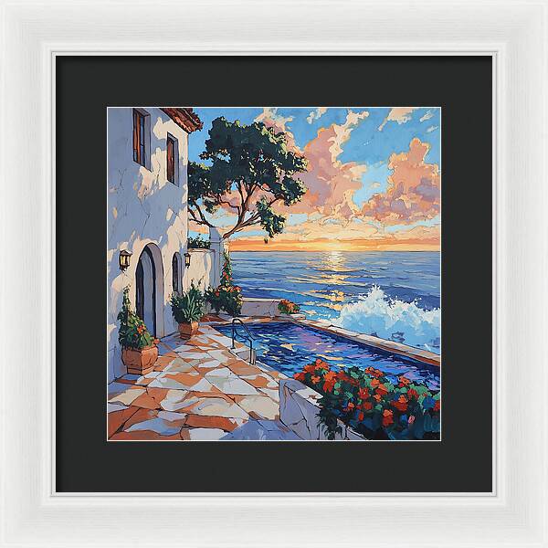 Villa Vista - Framed Print