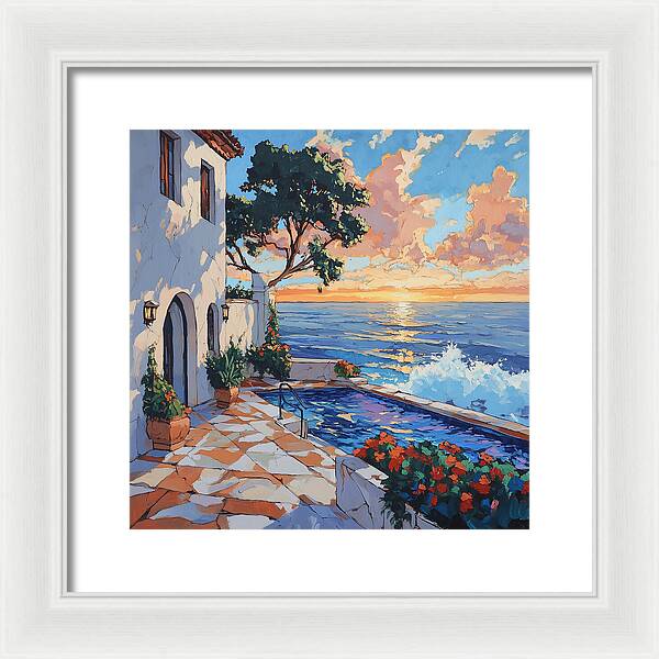 Villa Vista - Framed Print