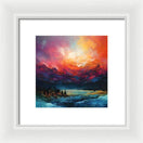 Switch Violet Peaks - Framed Print 3 image