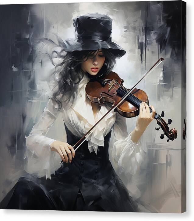 Violin Virtuosa - Canvas Print