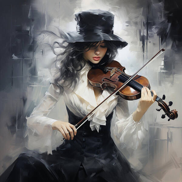 Violin Virtuosa - Art Print