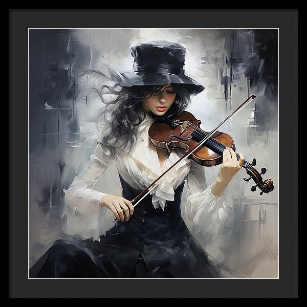 Violin Virtuosa - Framed Print