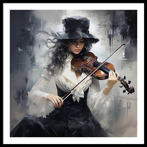 Violin Virtuosa - Framed Print