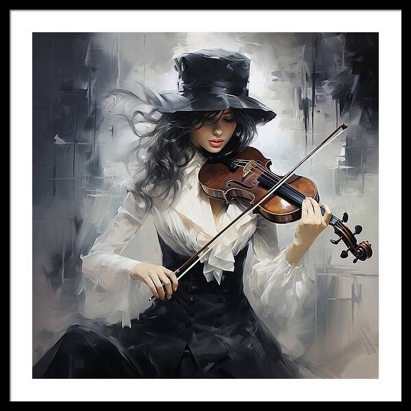 Violin Virtuosa - Framed Print