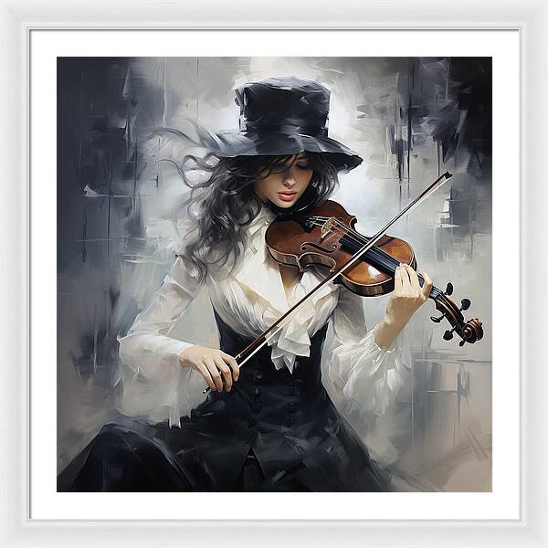 Violin Virtuosa - Framed Print