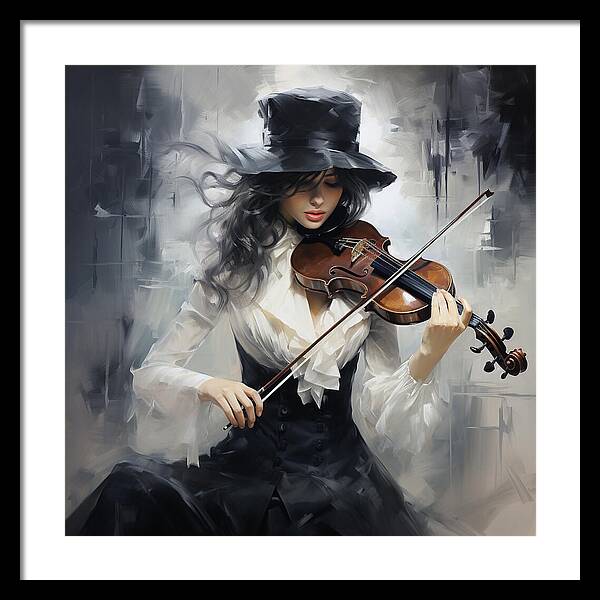 Violin Virtuosa - Framed Print