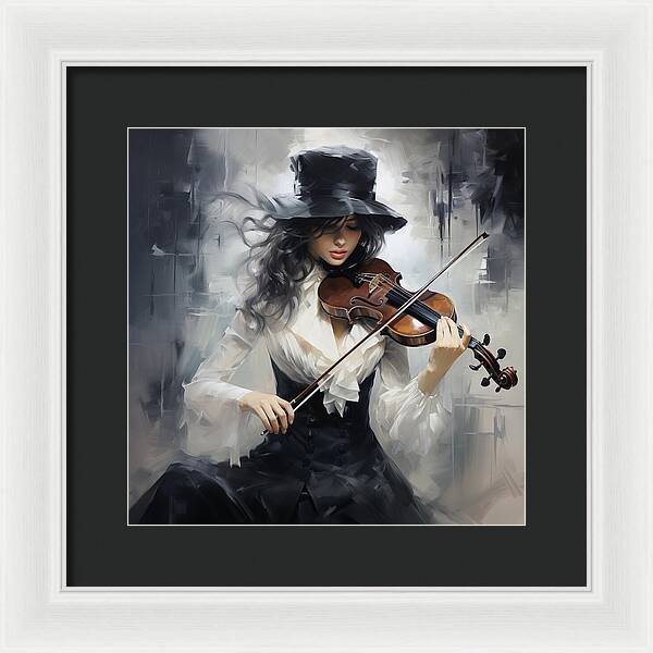 Violin Virtuosa - Framed Print