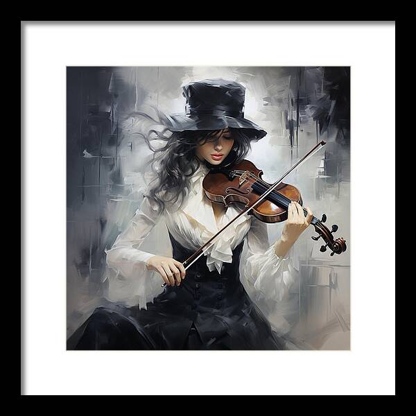 Violin Virtuosa - Framed Print