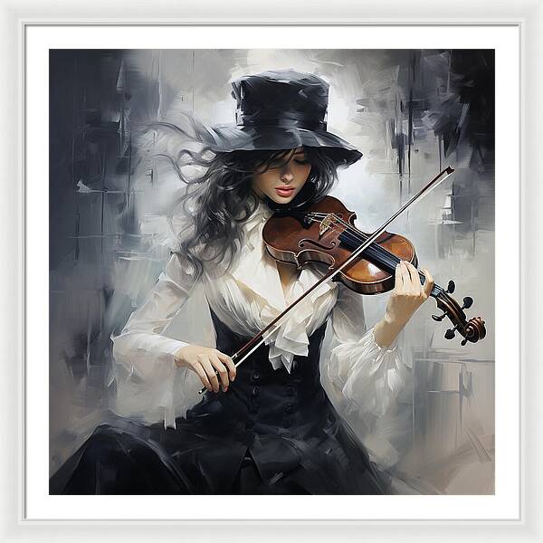 Violin Virtuosa - Framed Print