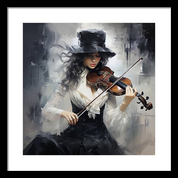 Violin Virtuosa - Framed Print