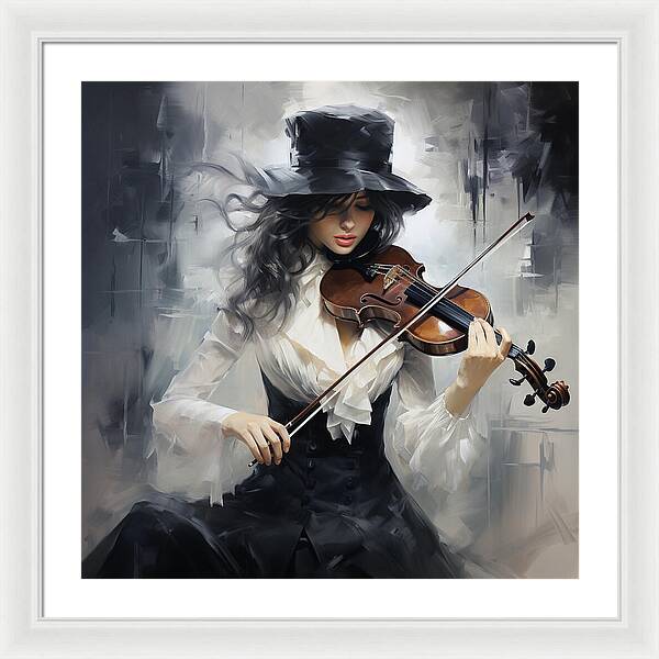 Violin Virtuosa - Framed Print