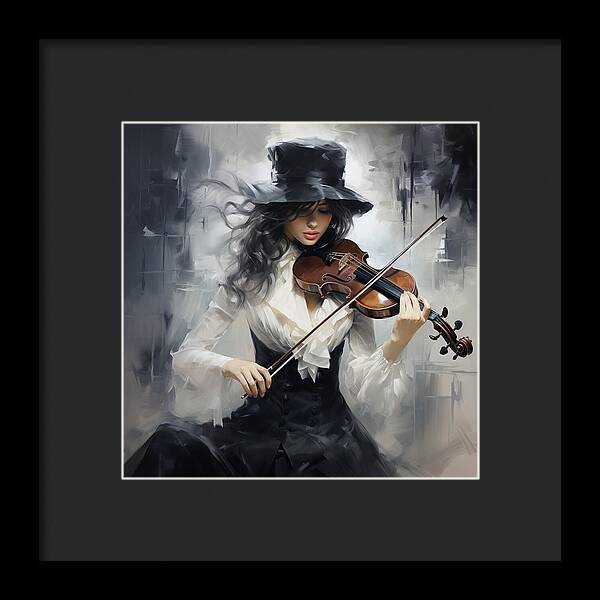 Violin Virtuosa - Framed Print