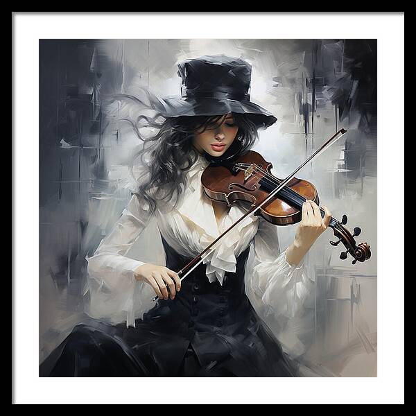 Violin Virtuosa - Framed Print