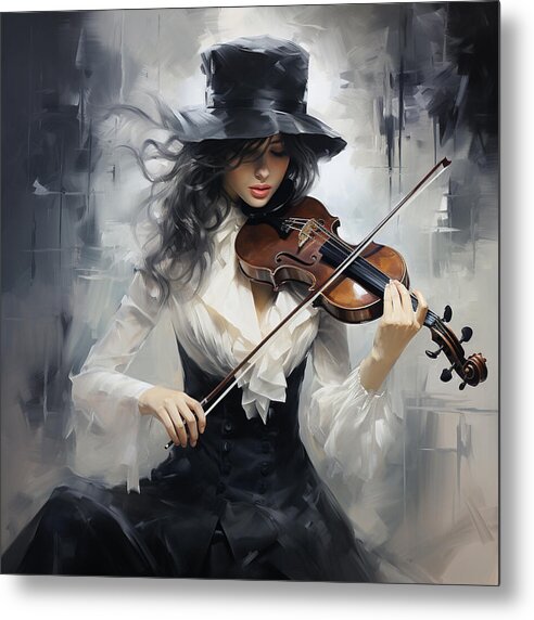 Violin Virtuosa - Metal Print