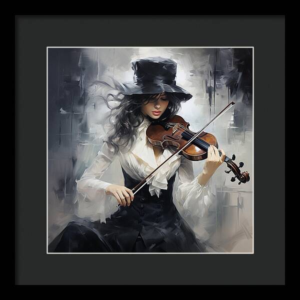 Violin Virtuosa - Framed Print