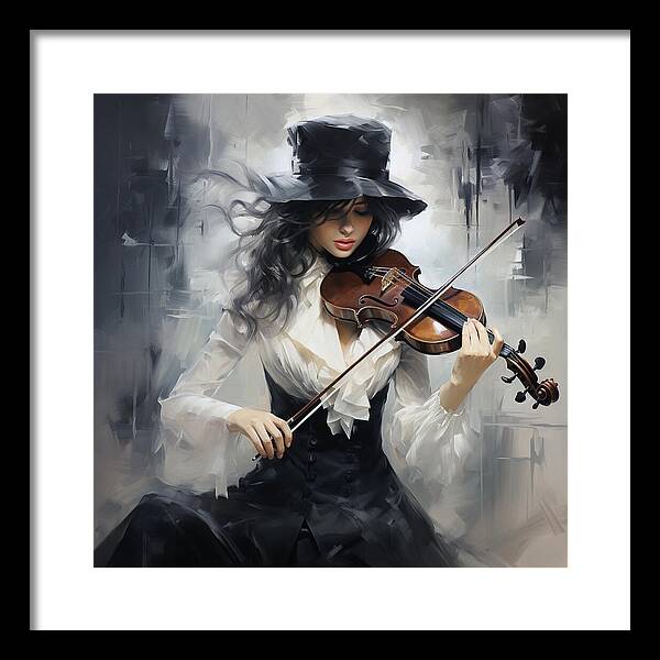 Violin Virtuosa - Framed Print