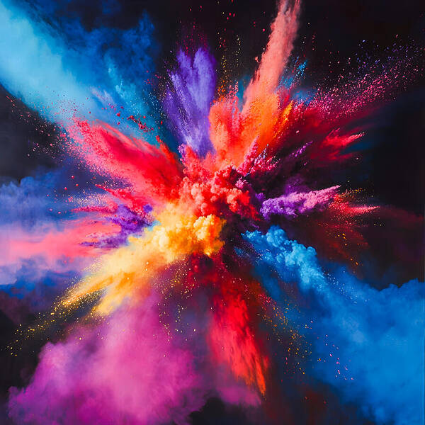 Vivid Detonation - Art Print